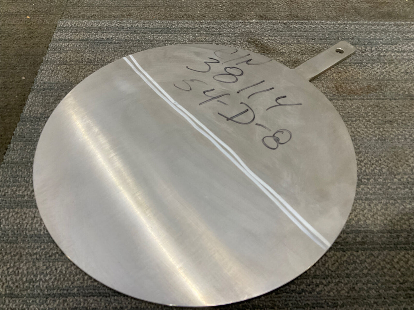 BGI 10 300ASA 316SS OD ORIFICE PLATE 1/4” THK 14” DIAMETER 678