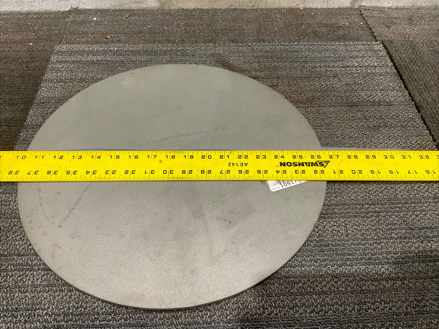 MONEL 12 300 400 M07P7BRD ORIFICE PLATE 12” 300 LB 678