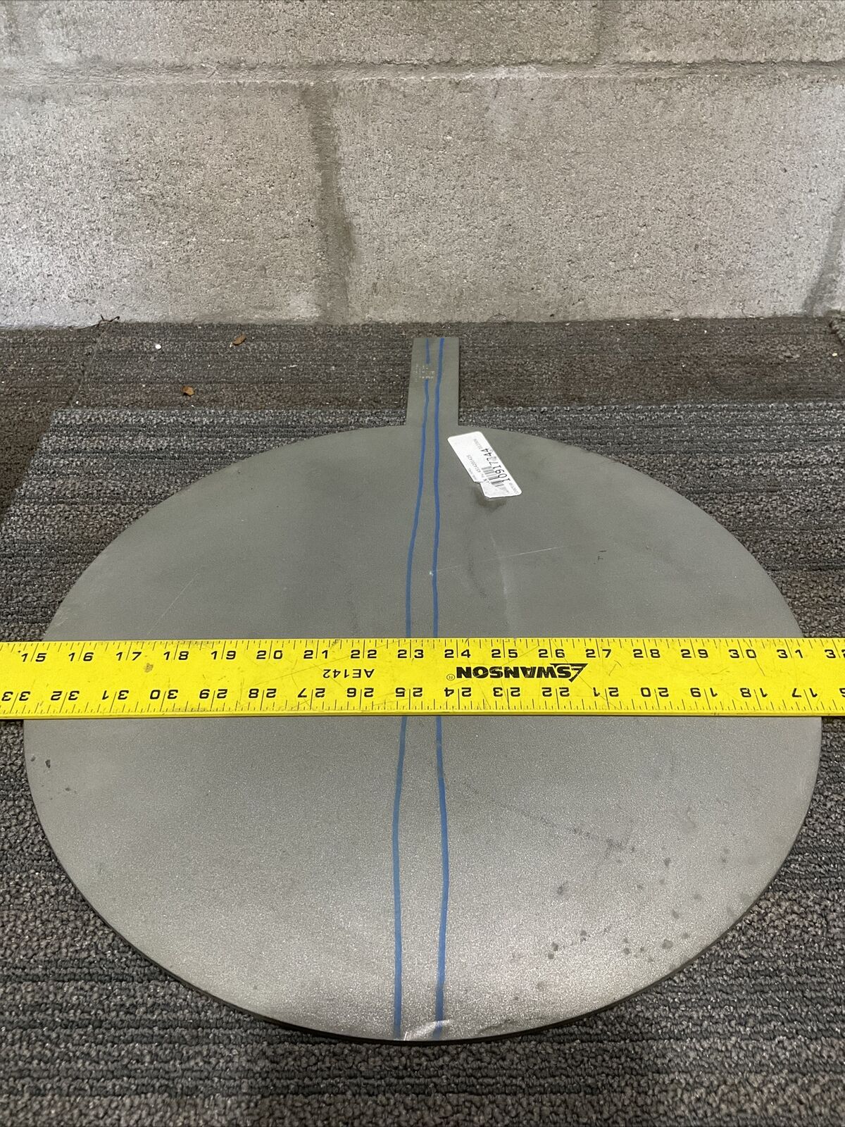 MONEL 12 300 400 M07P7BRD ORIFICE PLATE 12” 300 LB 678
