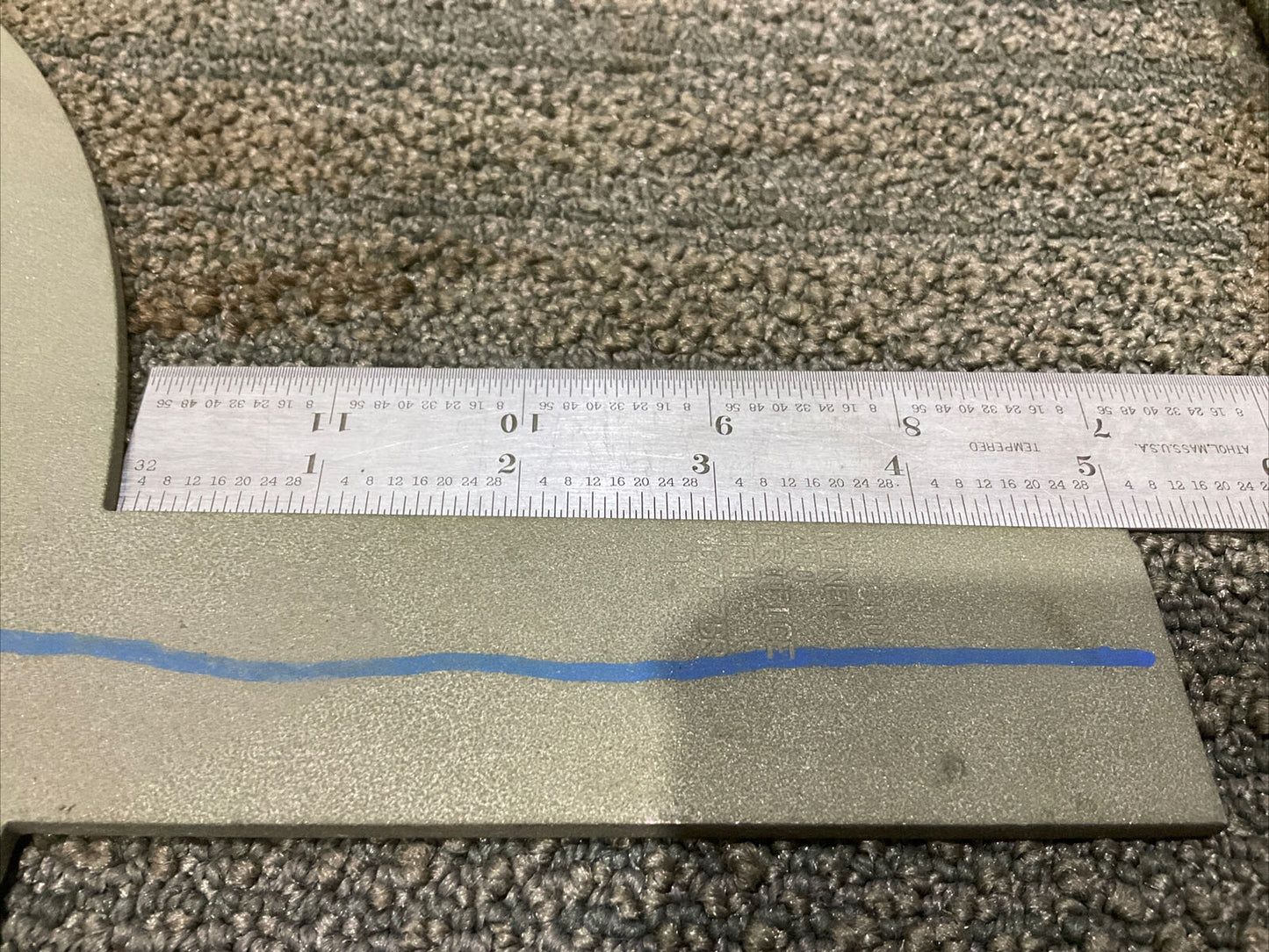 MONEL MO7P7BRD ORIFICE PLATE 1/8” THK 10” OD 300 LB 678