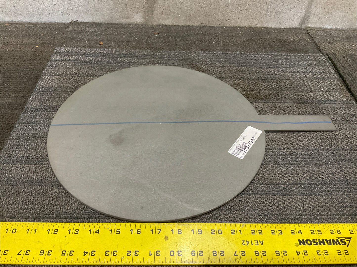 MONEL MO7P7BRD ORIFICE PLATE 1/8” THK 10” OD 300 LB 678