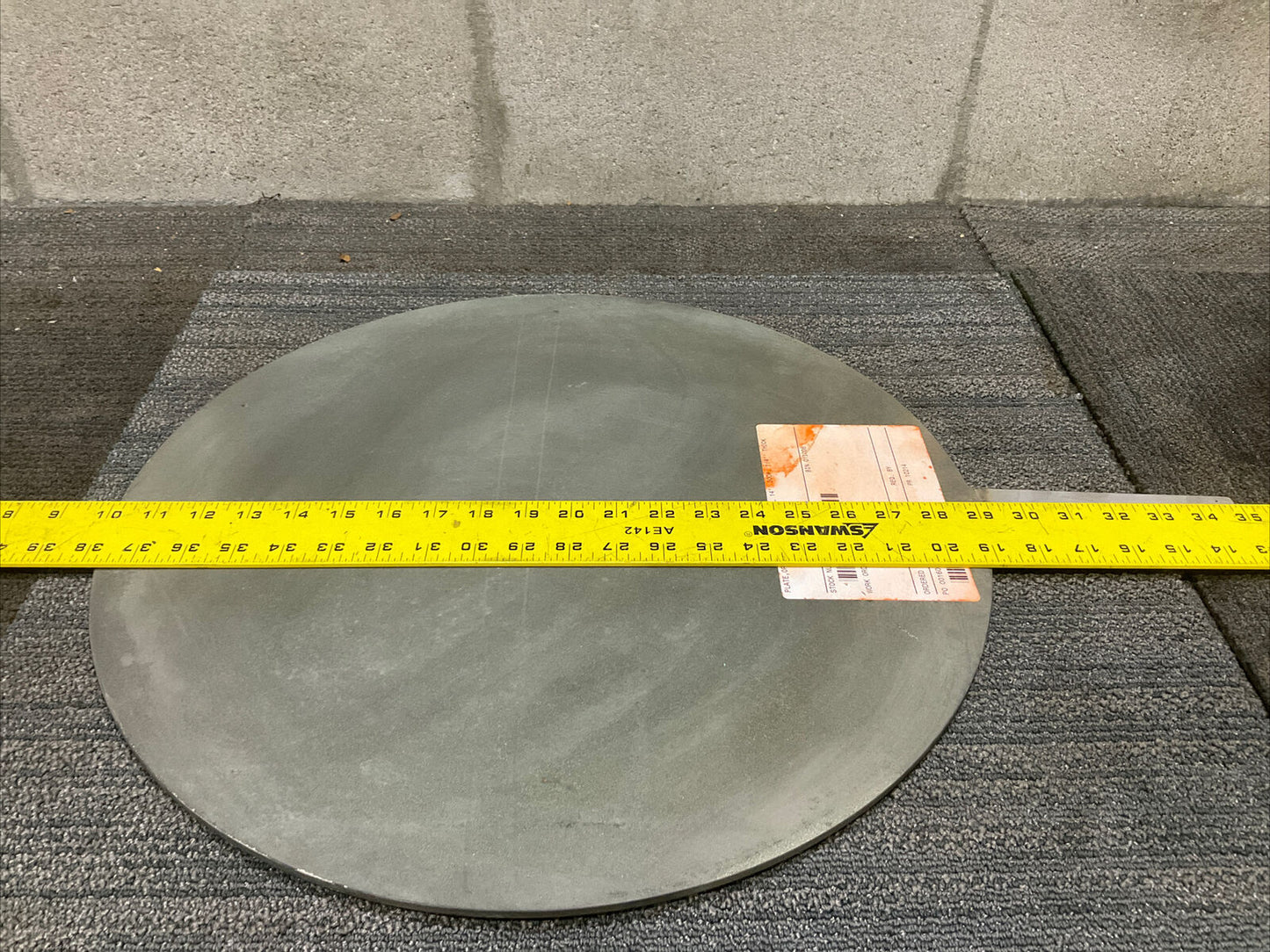 DANIEL MONEL 14” 300# INLET BLANK PADDLE ORIFICE PLATE 678