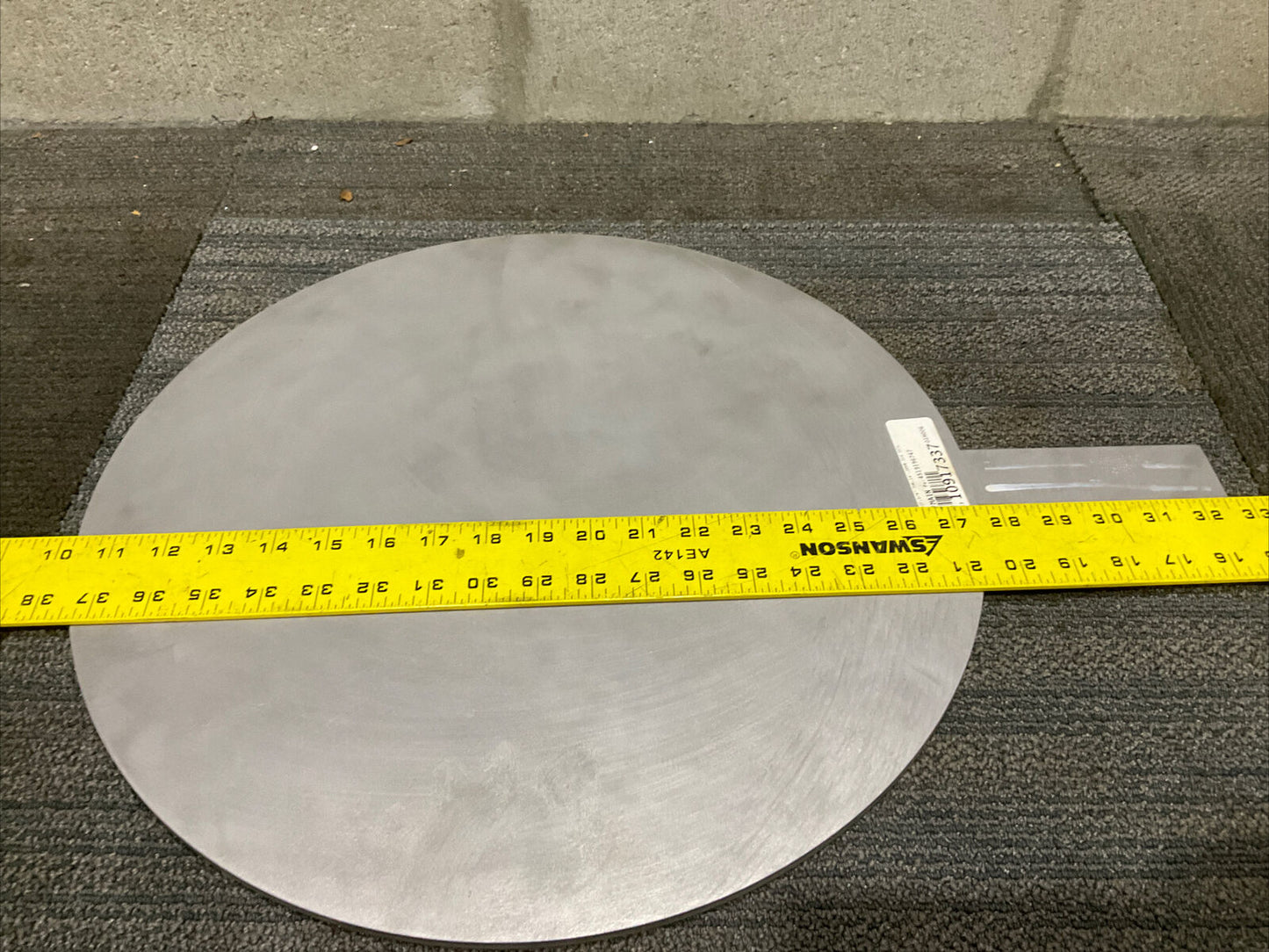 DRIF 14 150 316SSHT#H5YZDRIF ORFICE PLATE 1/4” THK 14” 300 LB 678