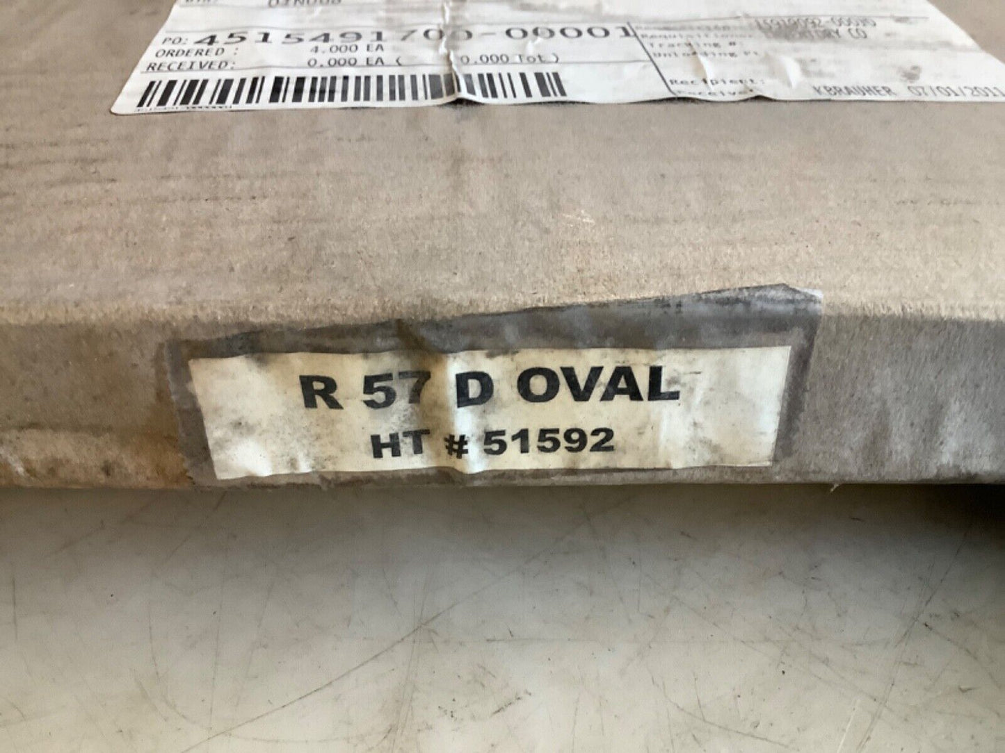LAMONS R 57 D OVAL GASKET 14.5IN 678