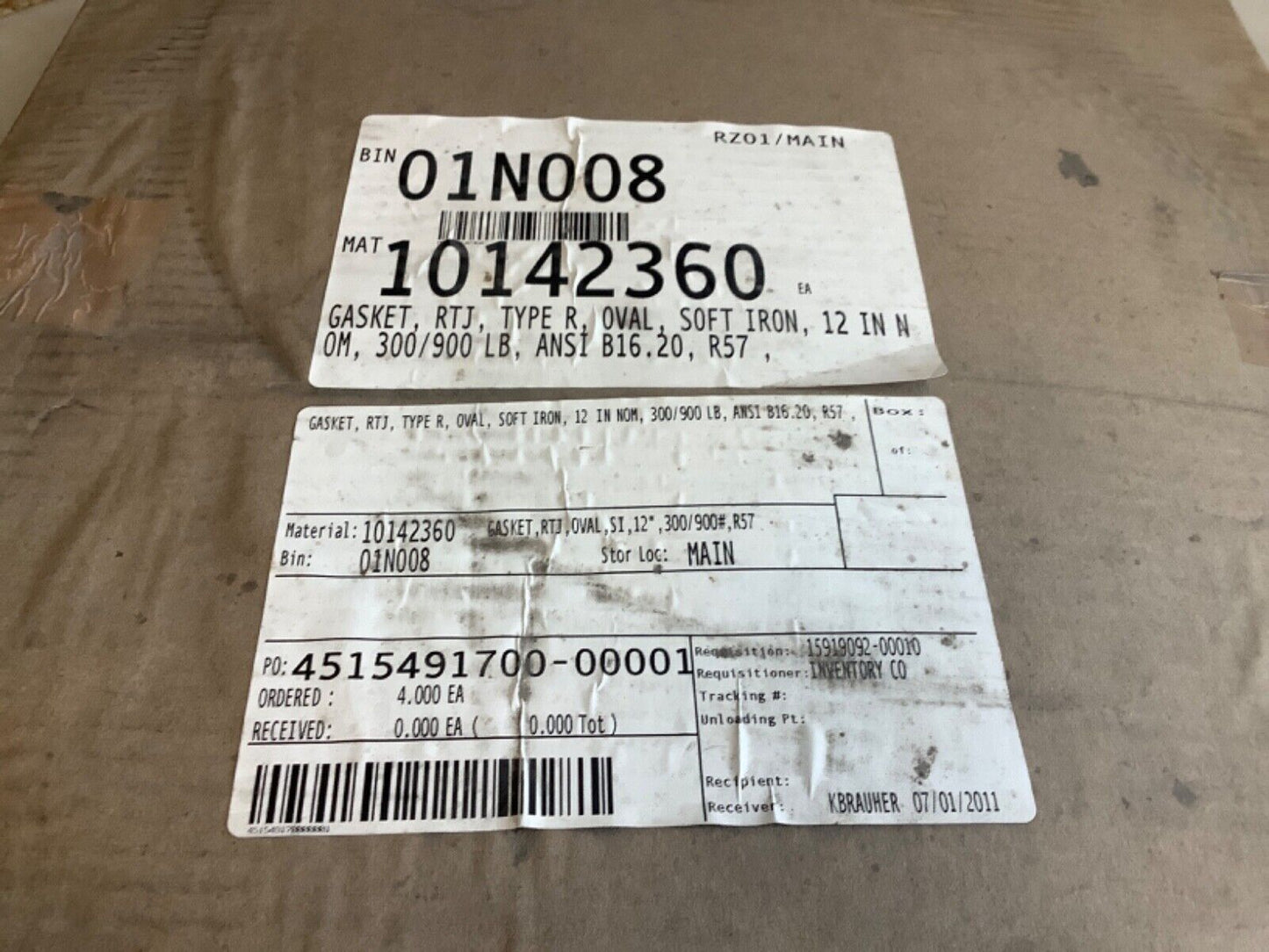 LAMONS R 57 D OVAL GASKET 14.5IN 678