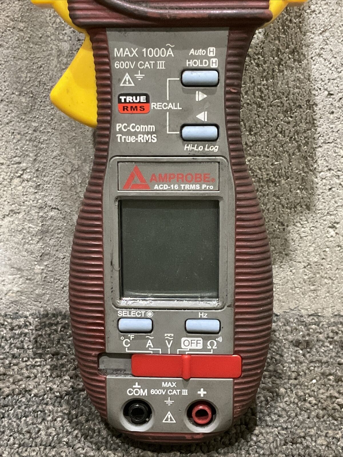 AMPROBE ACD-16 TRMS-PRO 1000A DATA LOGGING CLAMP METER WITH TEMPERATURE 222