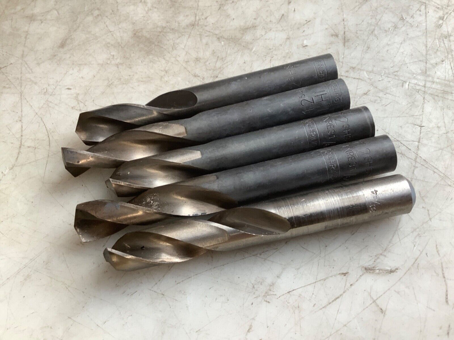 TWIST DRILL LOT 29/64-5/8 333 - QTY 18