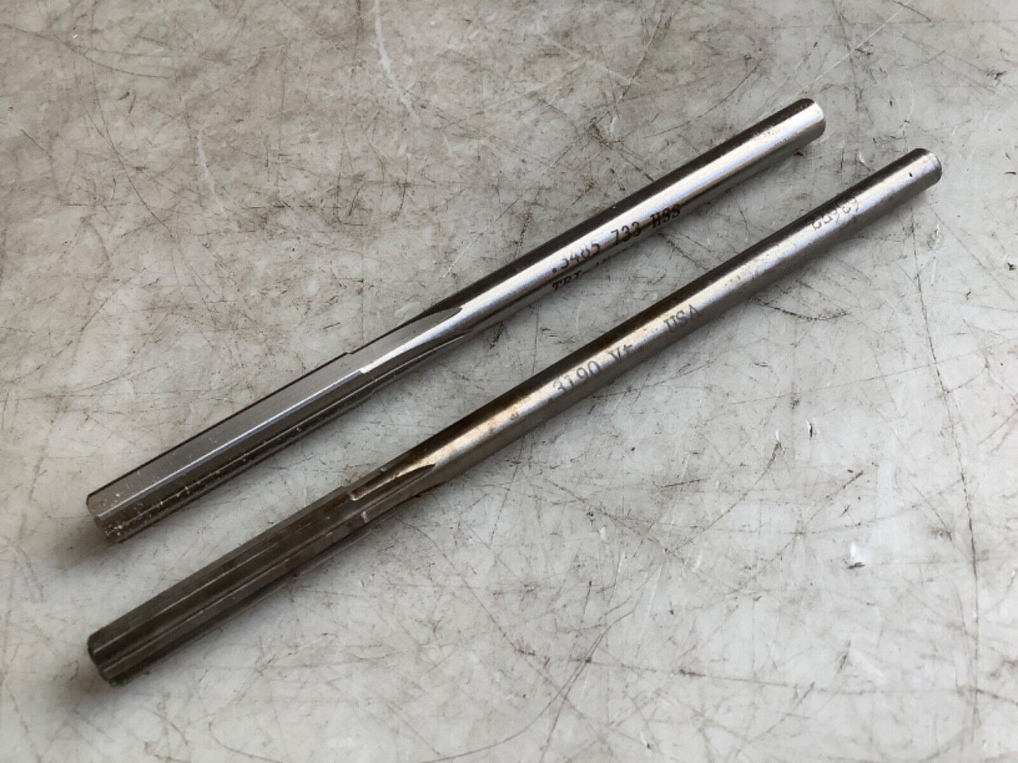CHUCKING REAMER STRAIGHT 6 FLUTE .2515 .2532 .3190 .3485 .46875 333 - QTY 8