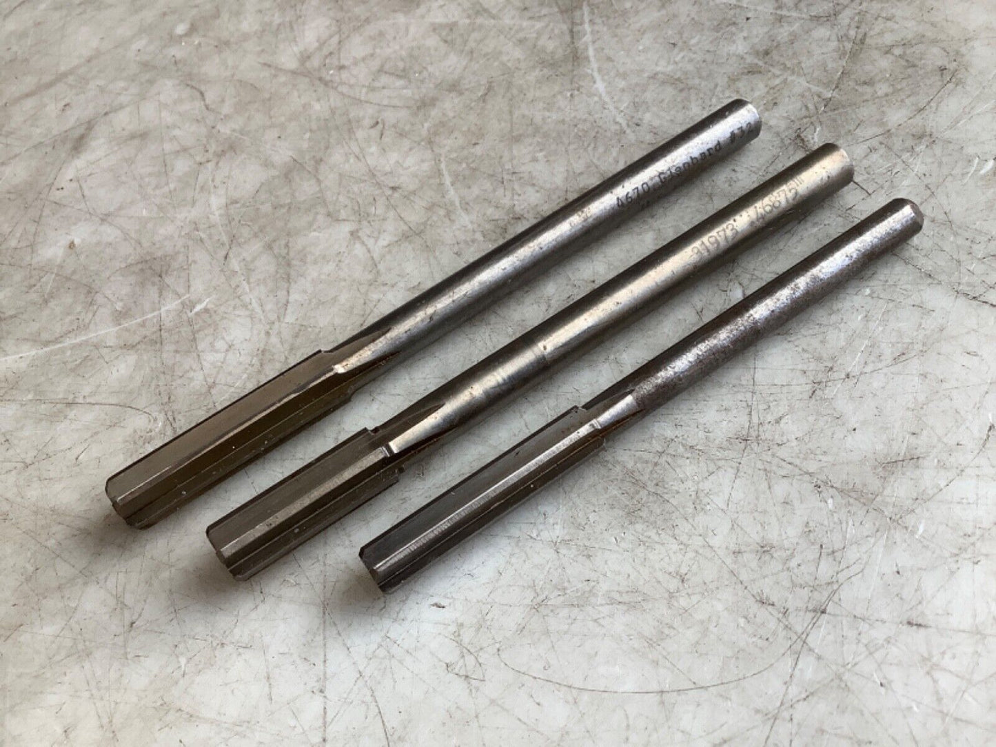 CHUCKING REAMER STRAIGHT 6 FLUTE .2515 .2532 .3190 .3485 .46875 333 - QTY 8