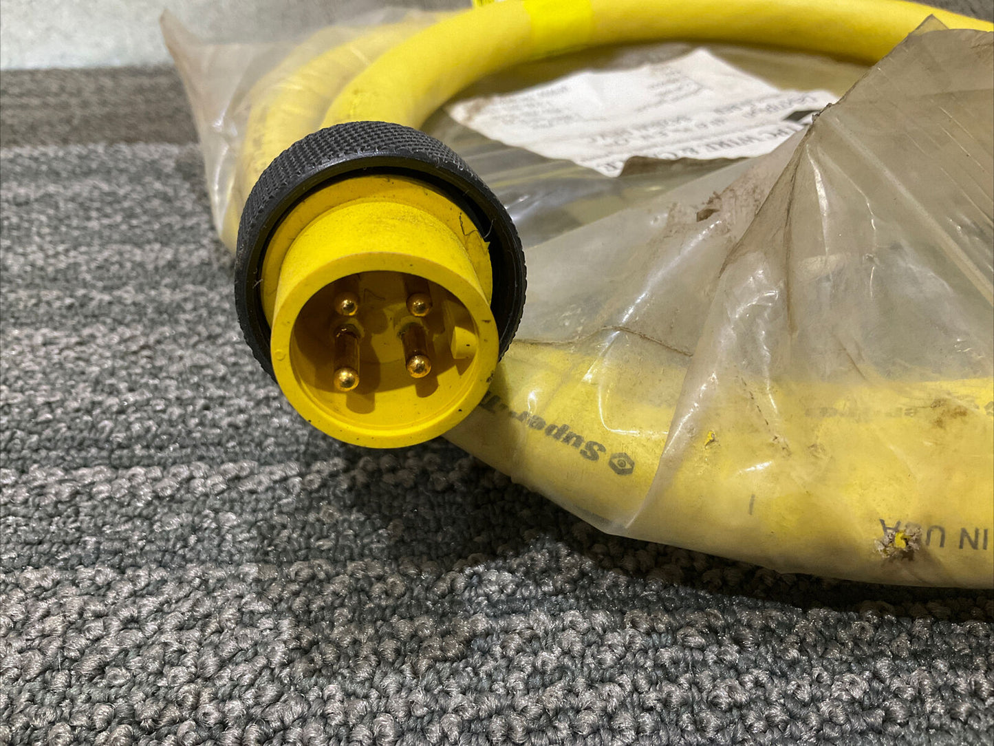 TPC WIRE & CABLE 84286N 4P 6’ MALE SUPER TREX 10 AWG QUICK CONNECTS 222