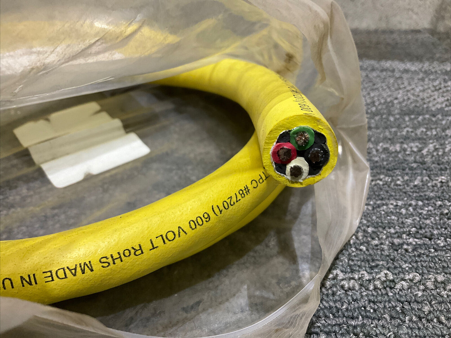 TPC WIRE & CABLE 84286N 4P 6’ MALE SUPER TREX 10 AWG QUICK CONNECTS 222