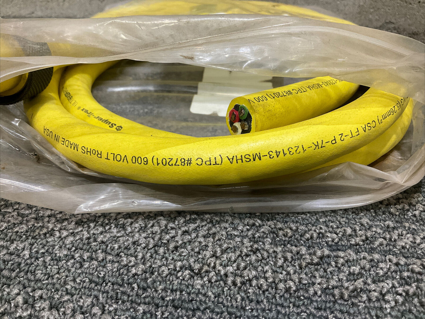 TPC WIRE & CABLE 84286N 4P 6’ MALE SUPER TREX 10 AWG QUICK CONNECTS 222