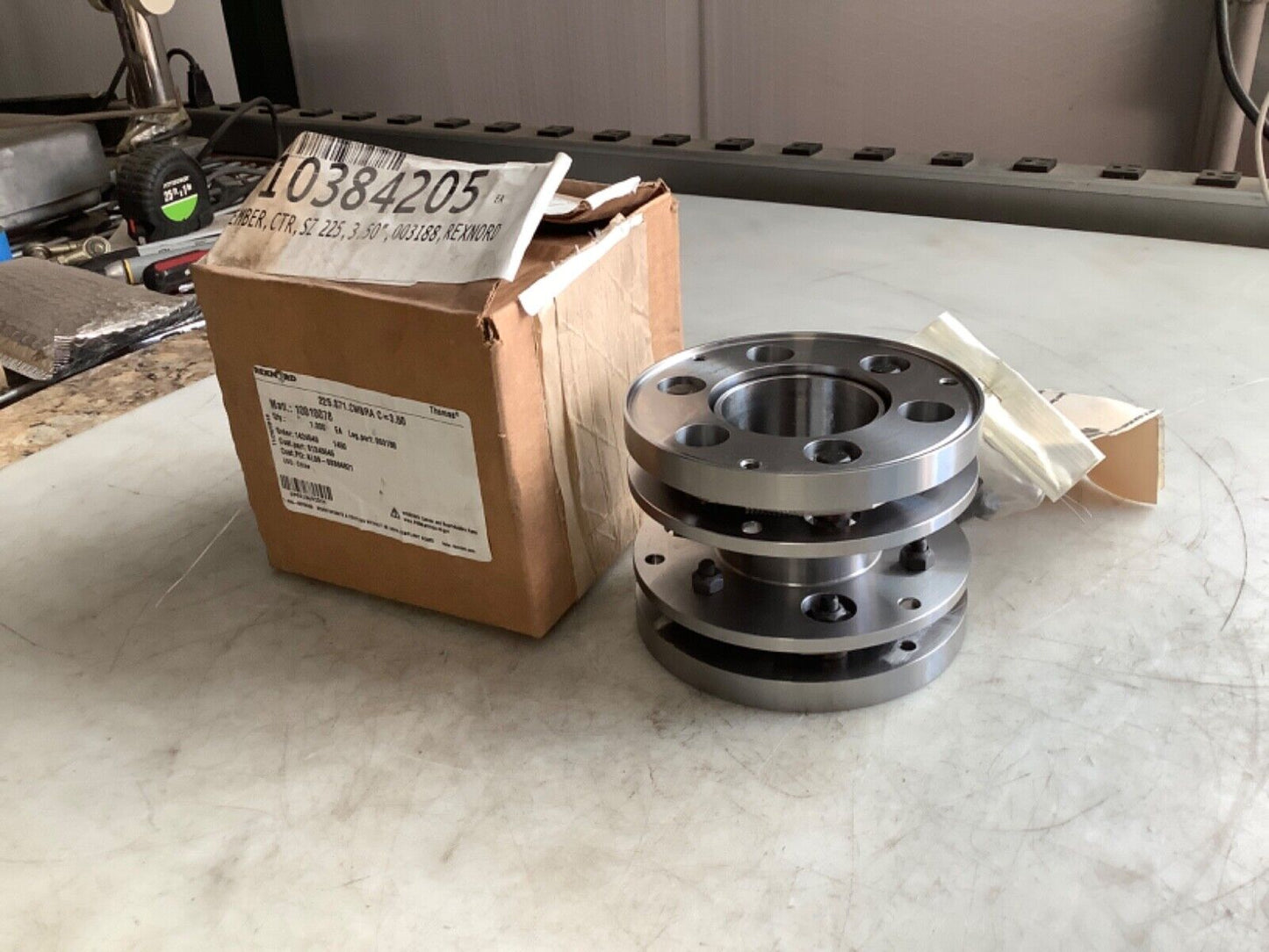 REXNORD 225.S71.CMBRA C=3.50 DISC COUPLING 678