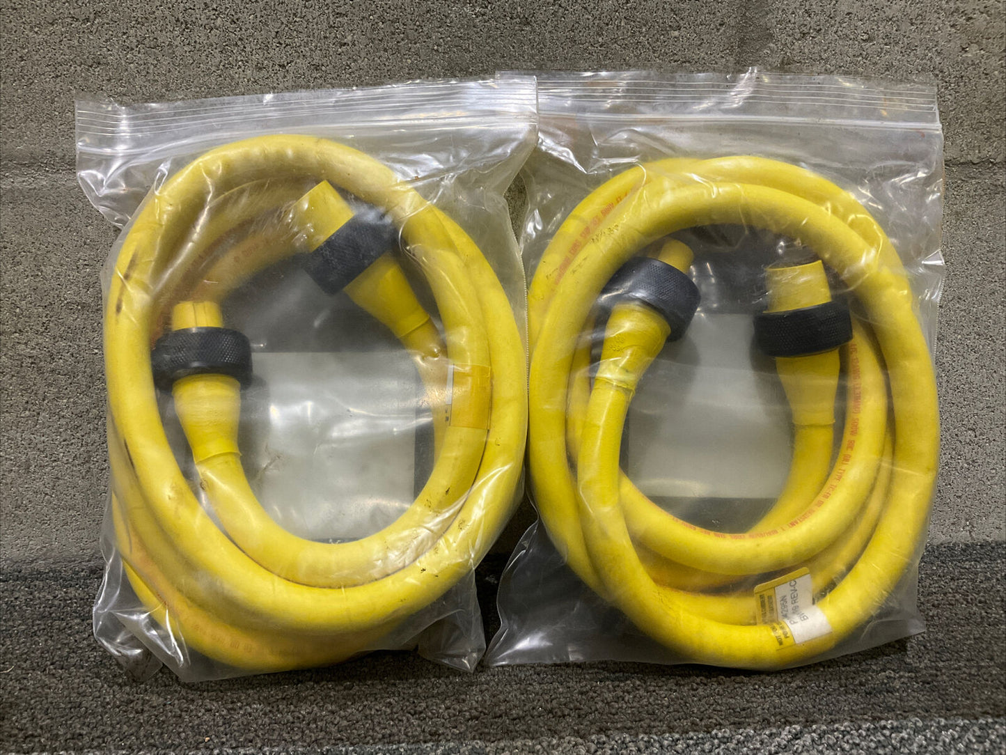 TPC WIRE & CABLE 84295N REV-C 4P 6’ SUPER TREX 12AWG QUICK CONNECTS 222 LOT OF 2