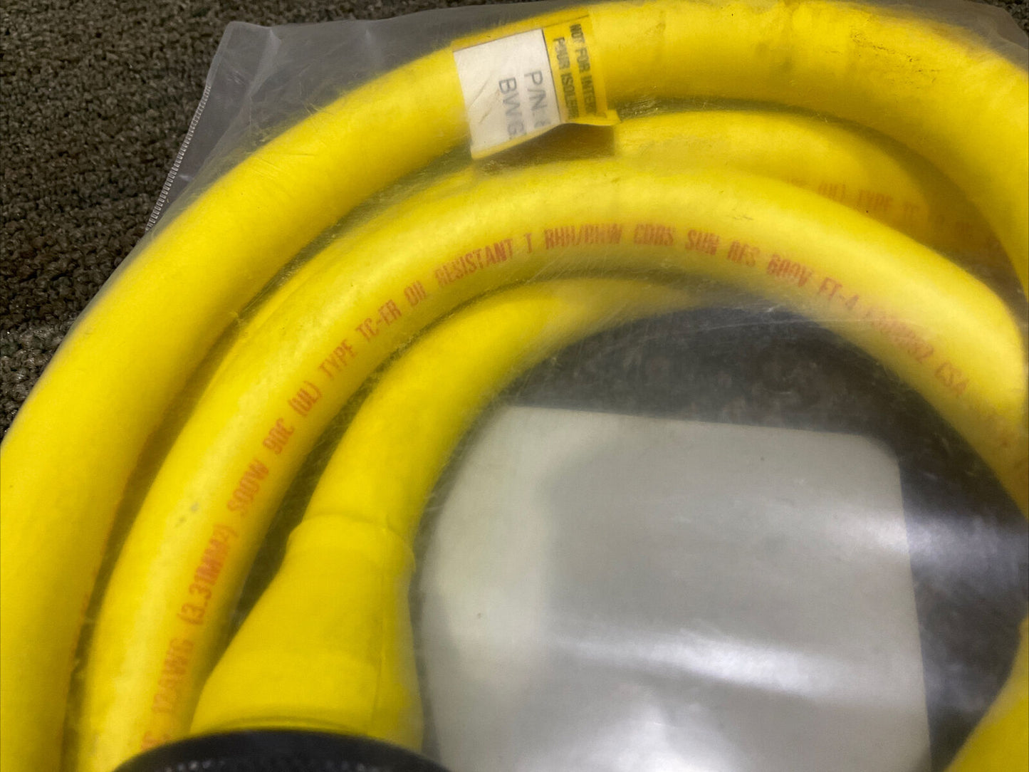 TPC WIRE & CABLE 84295N REV-C 4P 6’ SUPER TREX 12AWG QUICK CONNECTS 222 LOT OF 2