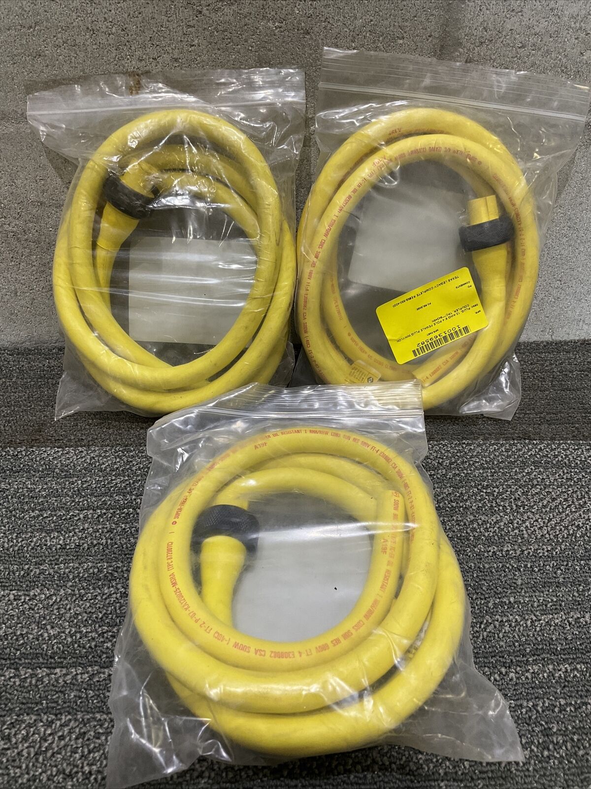 TPC WIRE & CABLE 84246N REV-C SUPER TREX 12AWG QUICK CONNECTS 222 LOT OF 3
