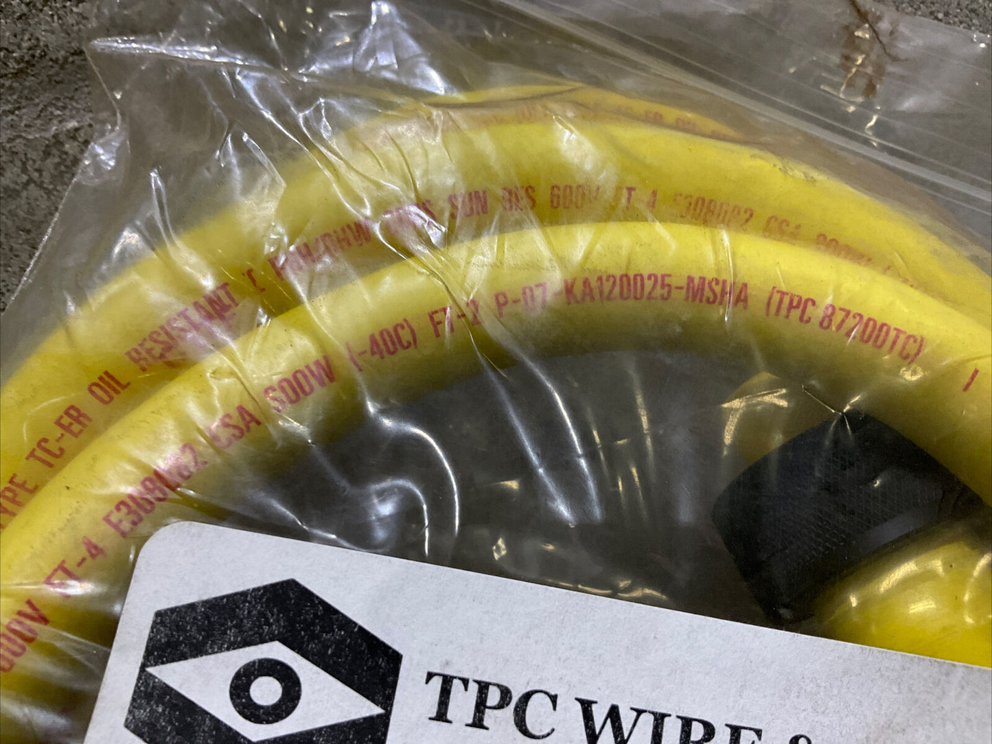 TPC WIRE & CABLE 84246N REV-C SUPER TREX 12AWG QUICK CONNECTS 222 LOT OF 3