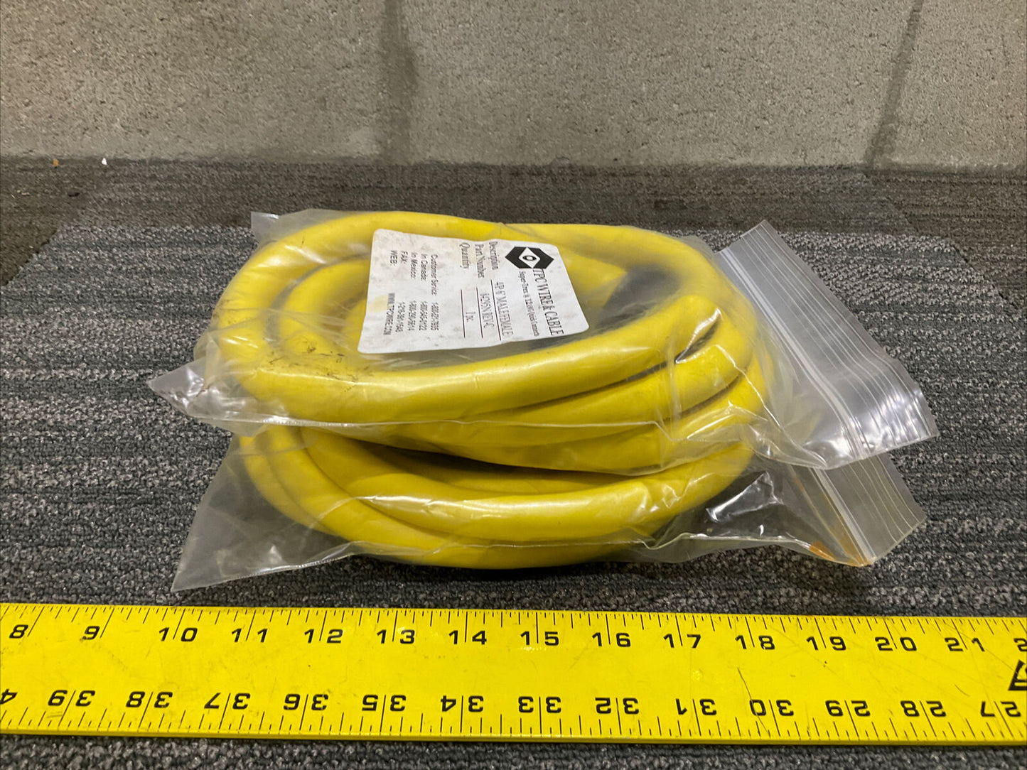 TPC WIRE & CABLE 84295N REV-C 4P 6’ SUPER TREX 12AWG QUICK CONNECTS 222 LOT OF 2