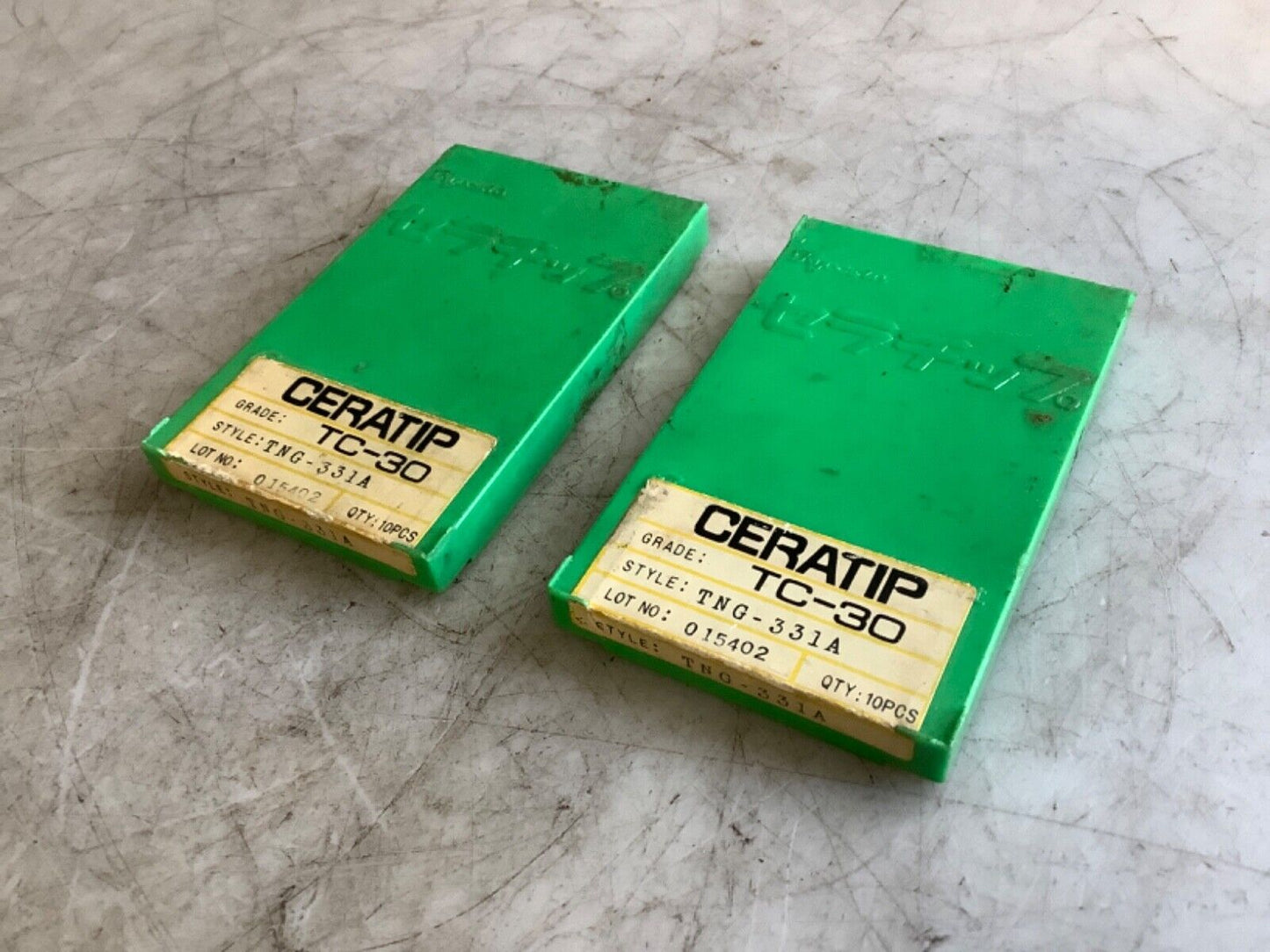 CERATIP TC-30 TNG-331A CARBIDE INSERTS 333 - QTY 18