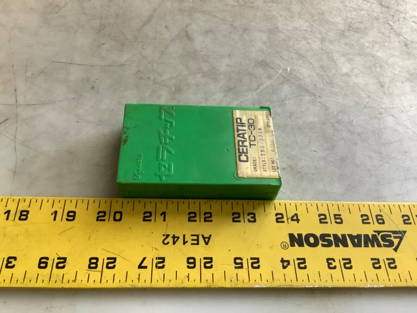 CERATIP TC-30 TNG-331A CARBIDE INSERTS 333 - QTY 18