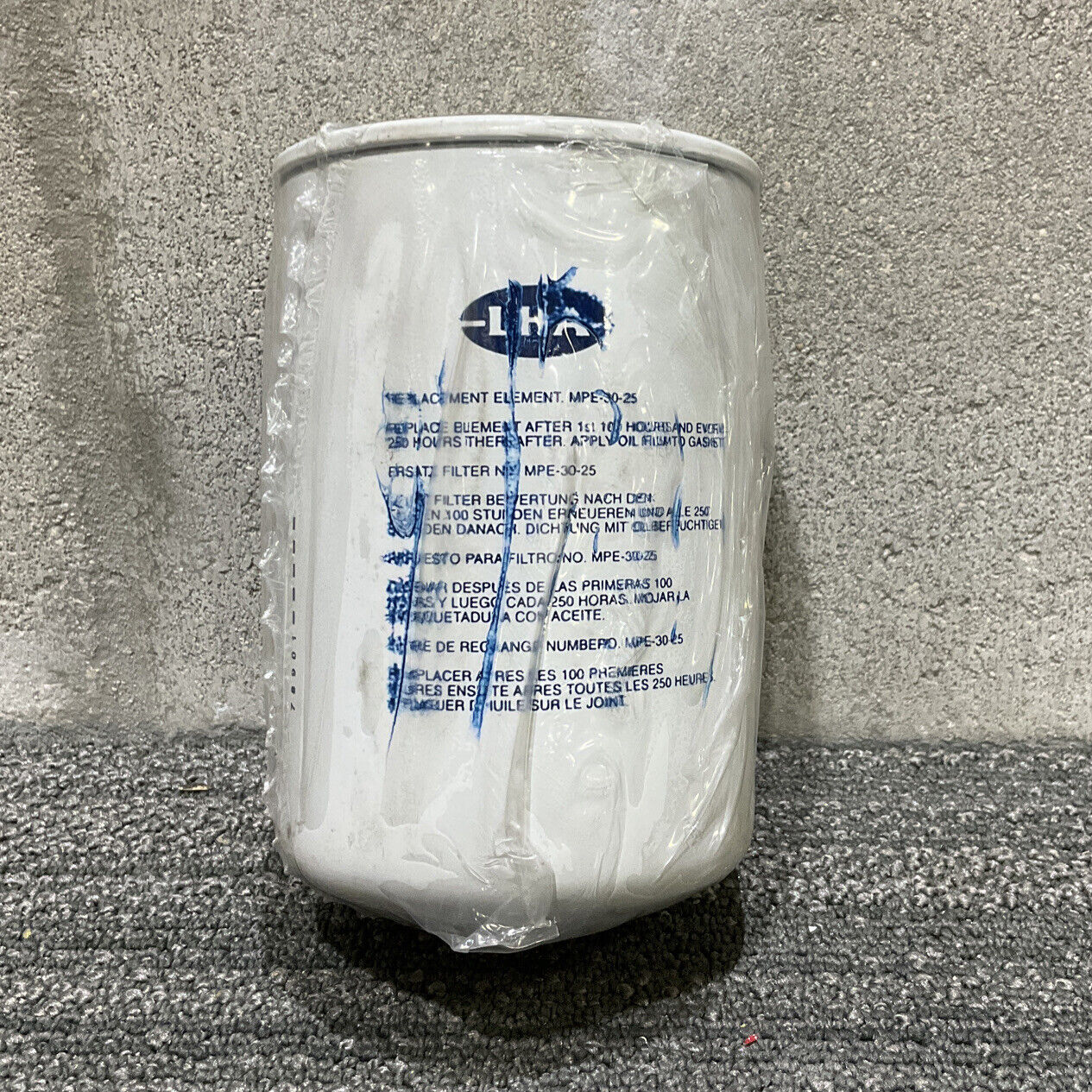 LHA MPE-30-25 HYDRAULIC FILTER 25 MICRON NOMINAL