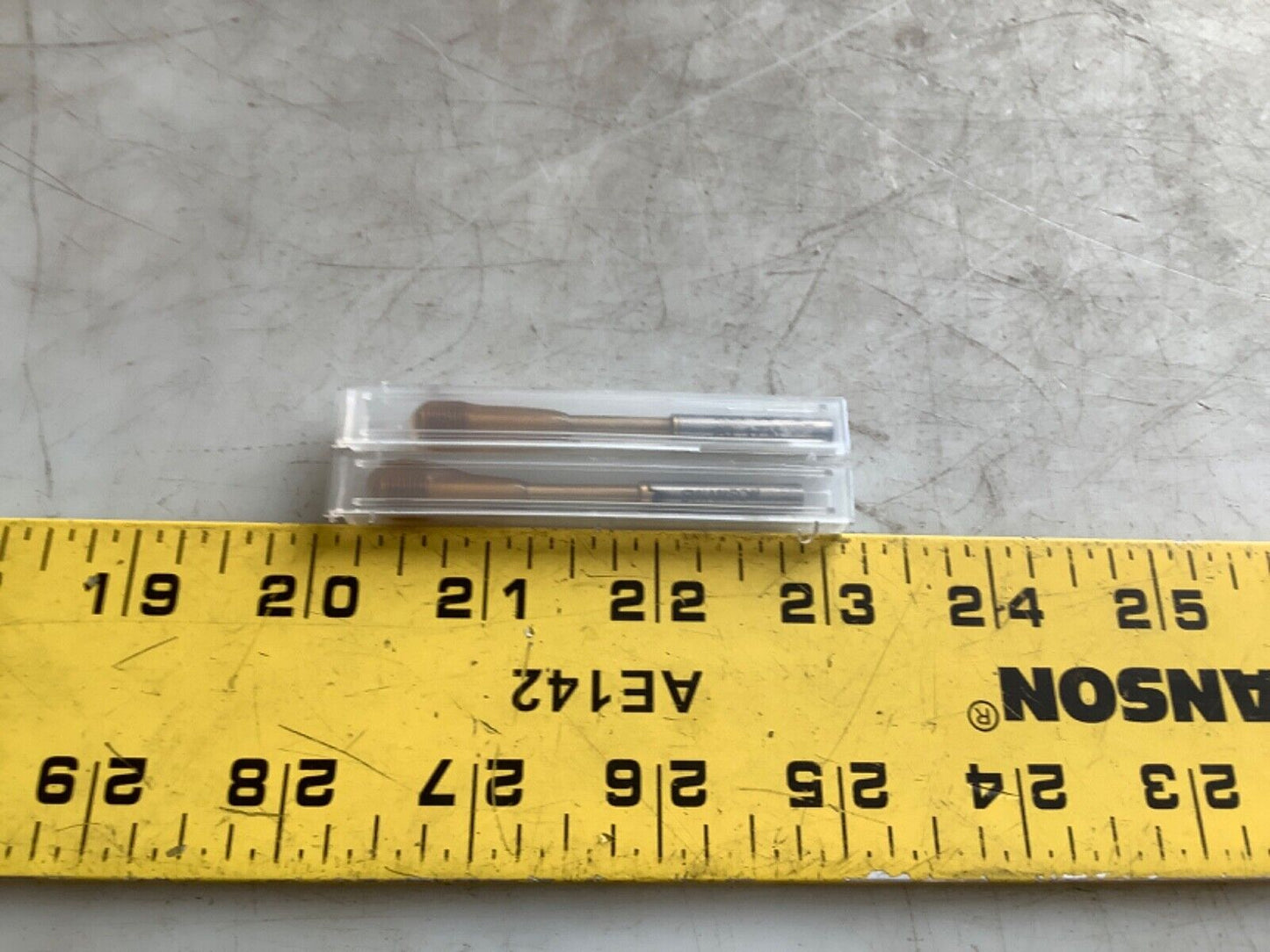 SWANSON 10-32 UNF-2B THREAD PLUG TAP NOTGO PD .1736 333 - LOT OF 2