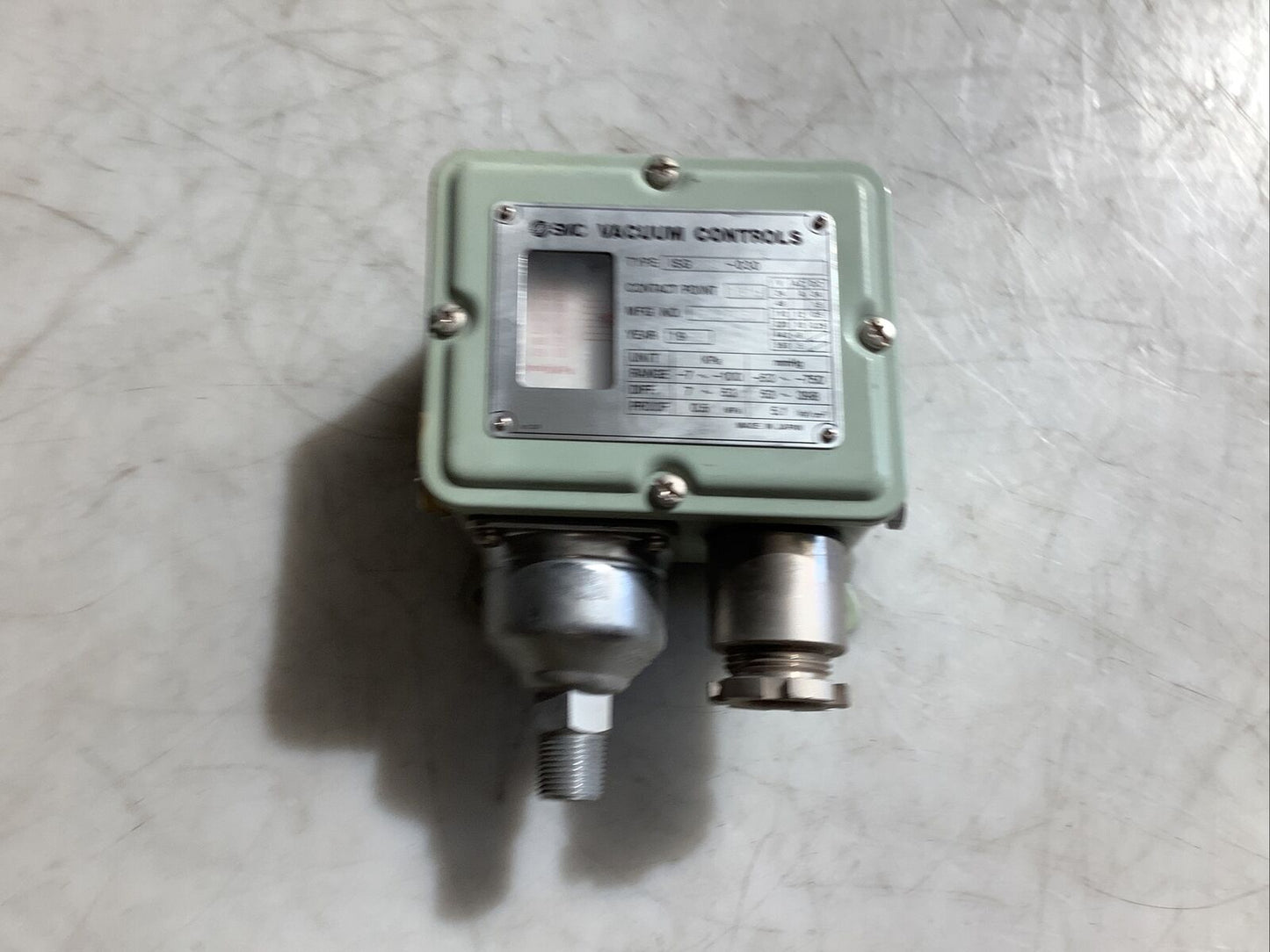SMC ISG290-030 PRESSURE SWITCH DDD