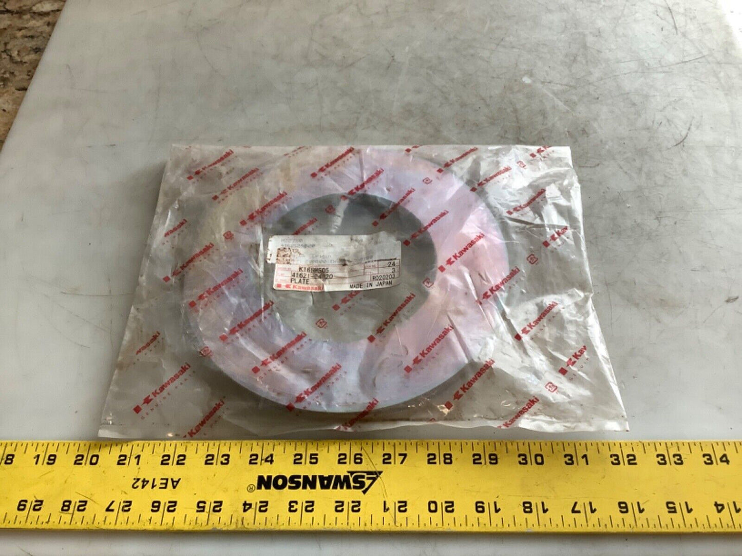 KAWASAKI 41621-24820 PLATE 222 - QTY 3