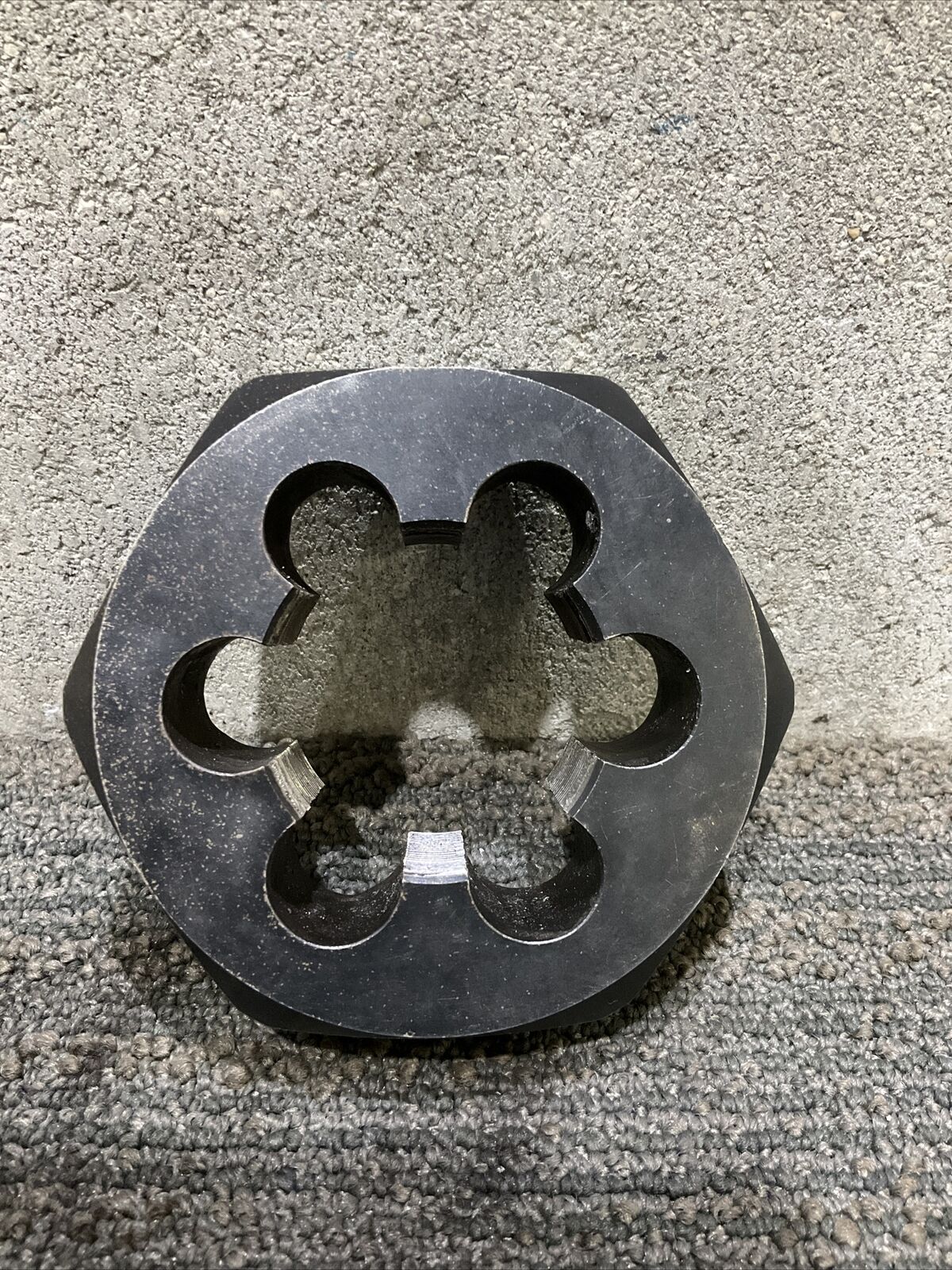 WHITTET-HIGGINS RTD-10 CARBON STEEL HEX DIE 222