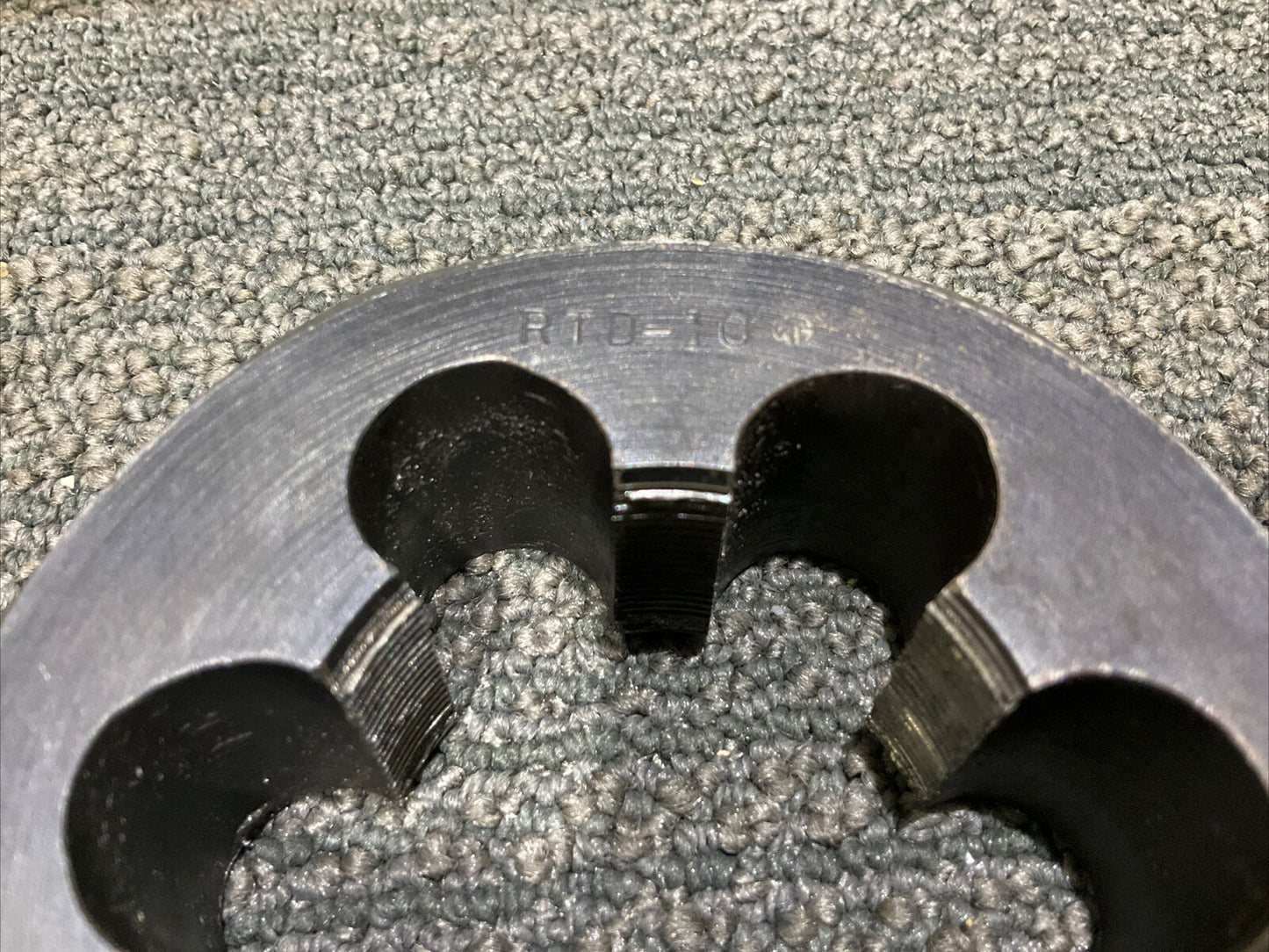 WHITTET-HIGGINS RTD-10 CARBON STEEL HEX DIE 222