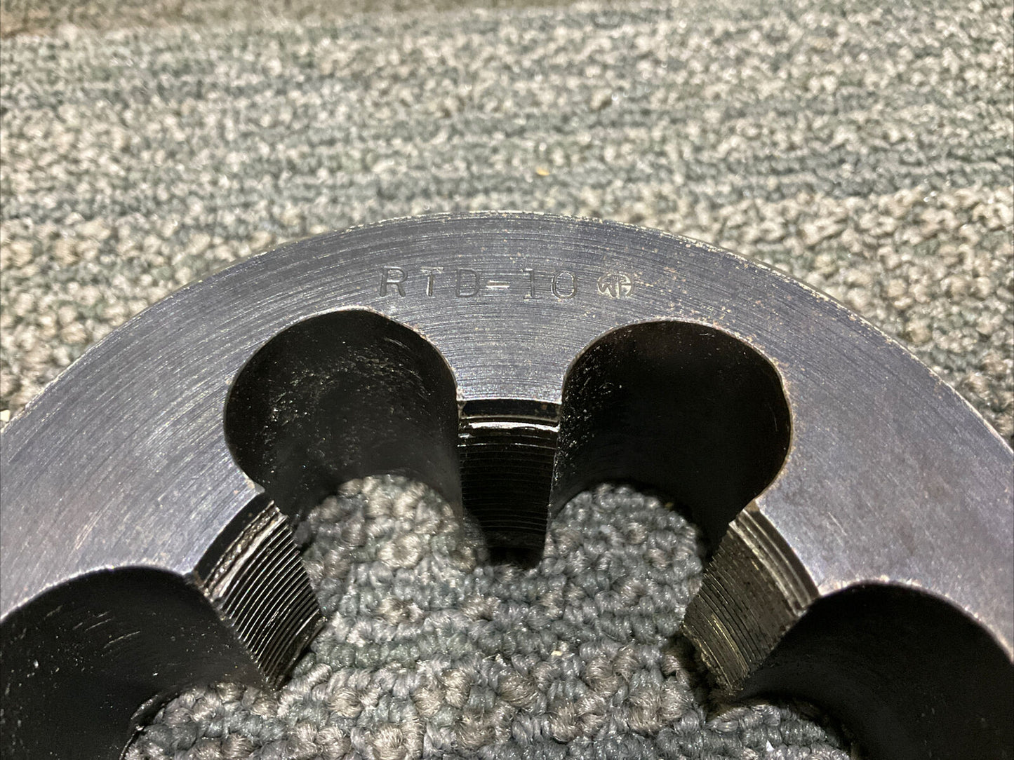 WHITTET-HIGGINS RTD-10 CARBON STEEL HEX DIE 222