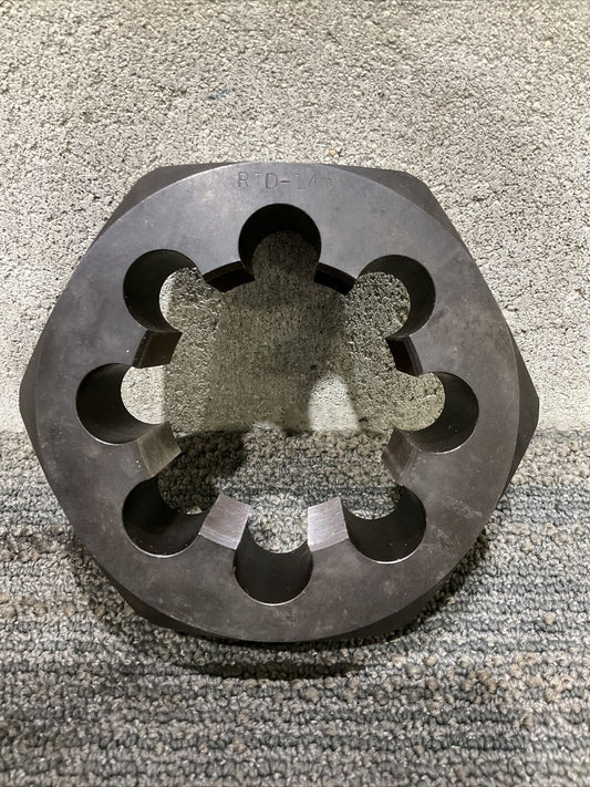 WHITTET-HIGGINS RTD-14 CARBON STEEL HEX DIE 222