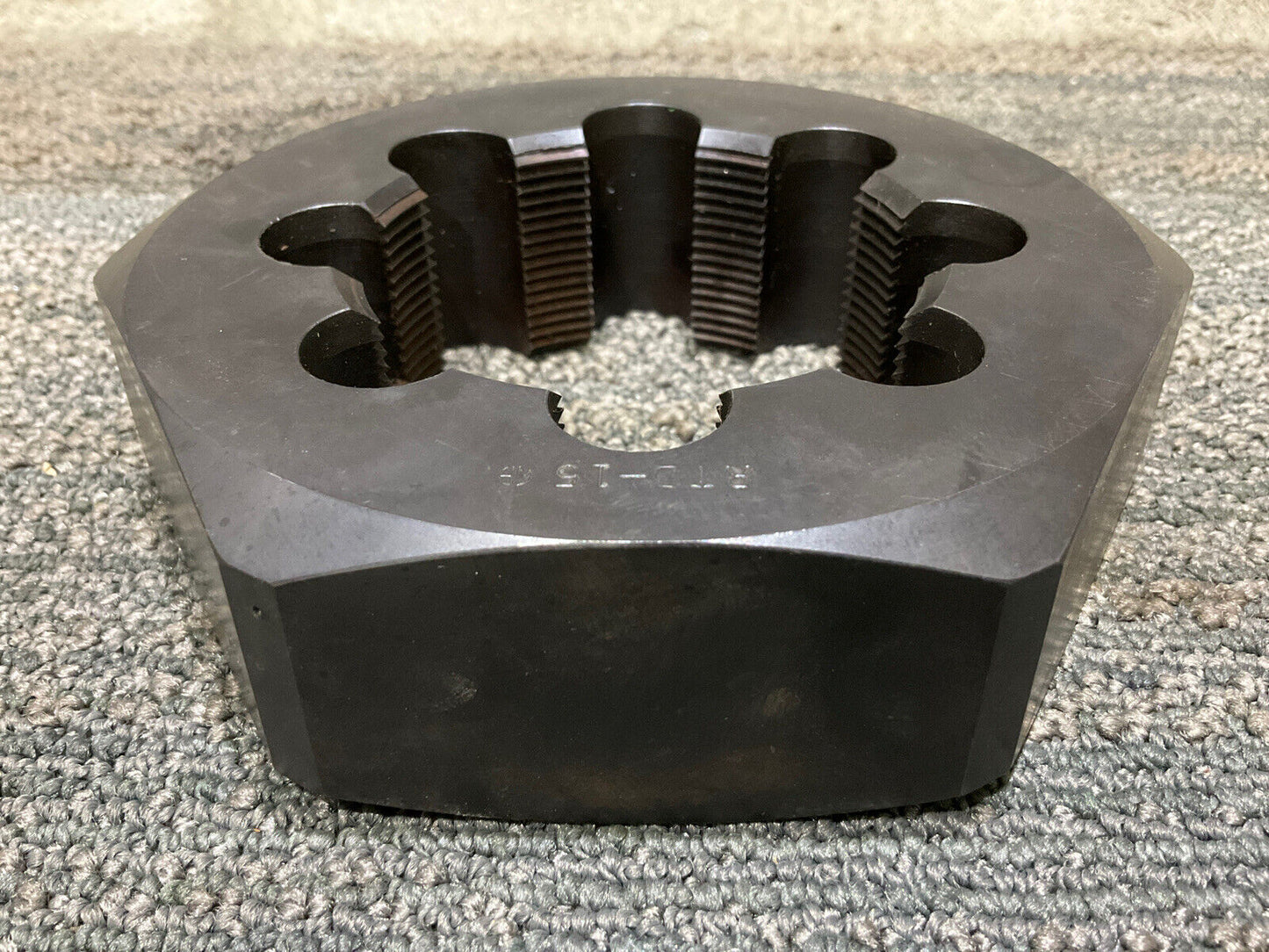 WHITTET-HIGGINS RTD-15 CARBON STEEL HEX DIE 222
