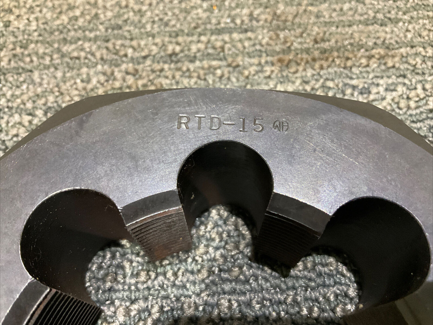 WHITTET-HIGGINS RTD-15 CARBON STEEL HEX DIE 222