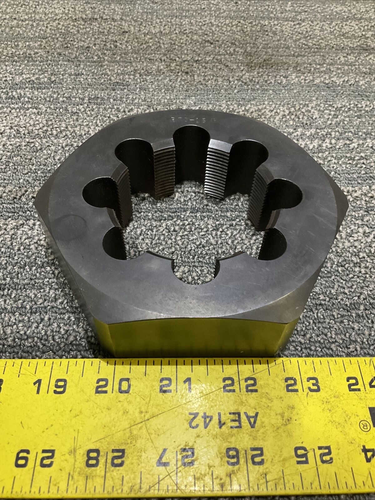 WHITTET-HIGGINS RTD-15 CARBON STEEL HEX DIE 222