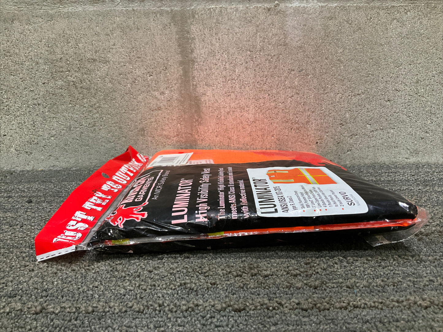 LUMINATOR ANSI/ISEA 107-2015 TYPE R CLASS 2 HIGH VISIBILITY SAFETY VEST 222