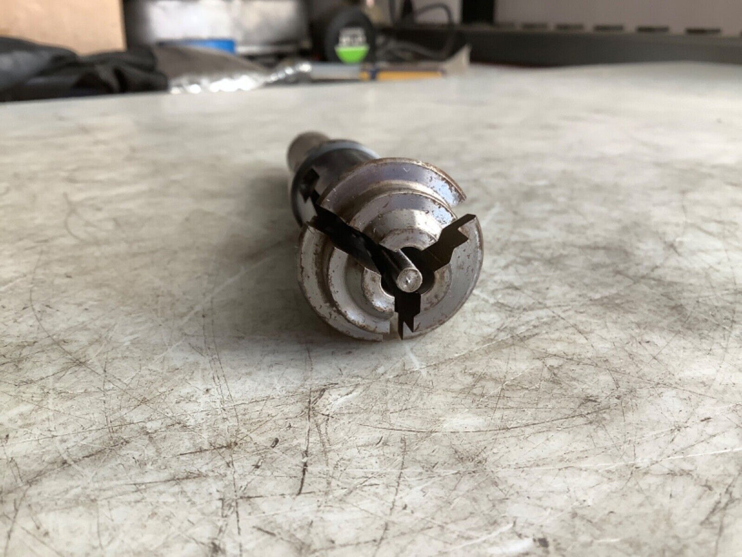 BROWN & SHARPE 110-1 SPRING EJECTOR STOP W/ HARDINGE 10Y COLLET 13/64IN 333