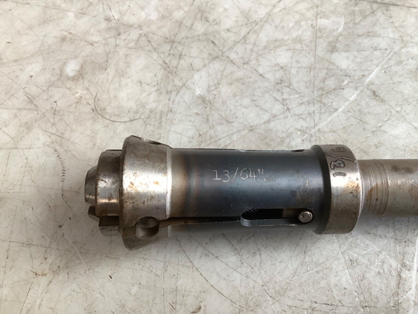 BROWN & SHARPE 110-1 SPRING EJECTOR STOP W/ HARDINGE 10Y COLLET 13/64IN 333