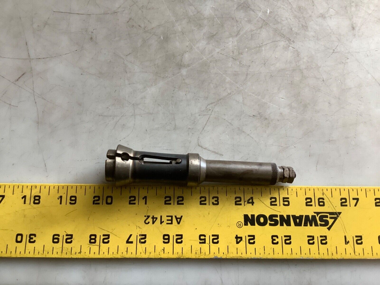 BROWN & SHARPE 110-1 SPRING EJECTOR STOP W/ HARDINGE 10 COLLET 29/64IN 333