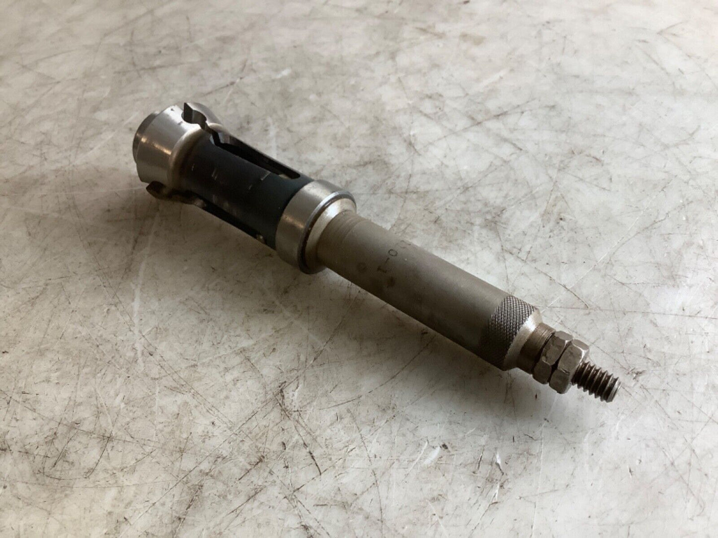 BROWN & SHARPE 110-1 SPRING EJECTOR STOP W/ HARDINGE 10 COLLET 25/64IN 333