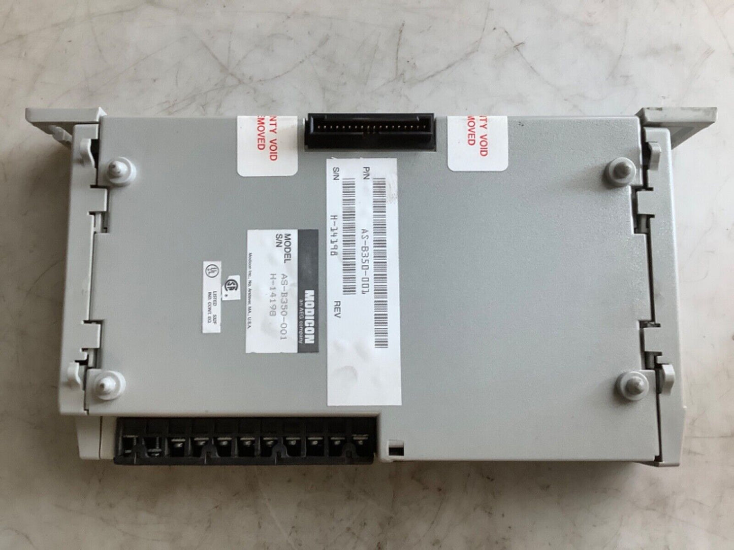 GOULD MODICON AS-B350-001 OUTPUT MODULE 115VAC 444