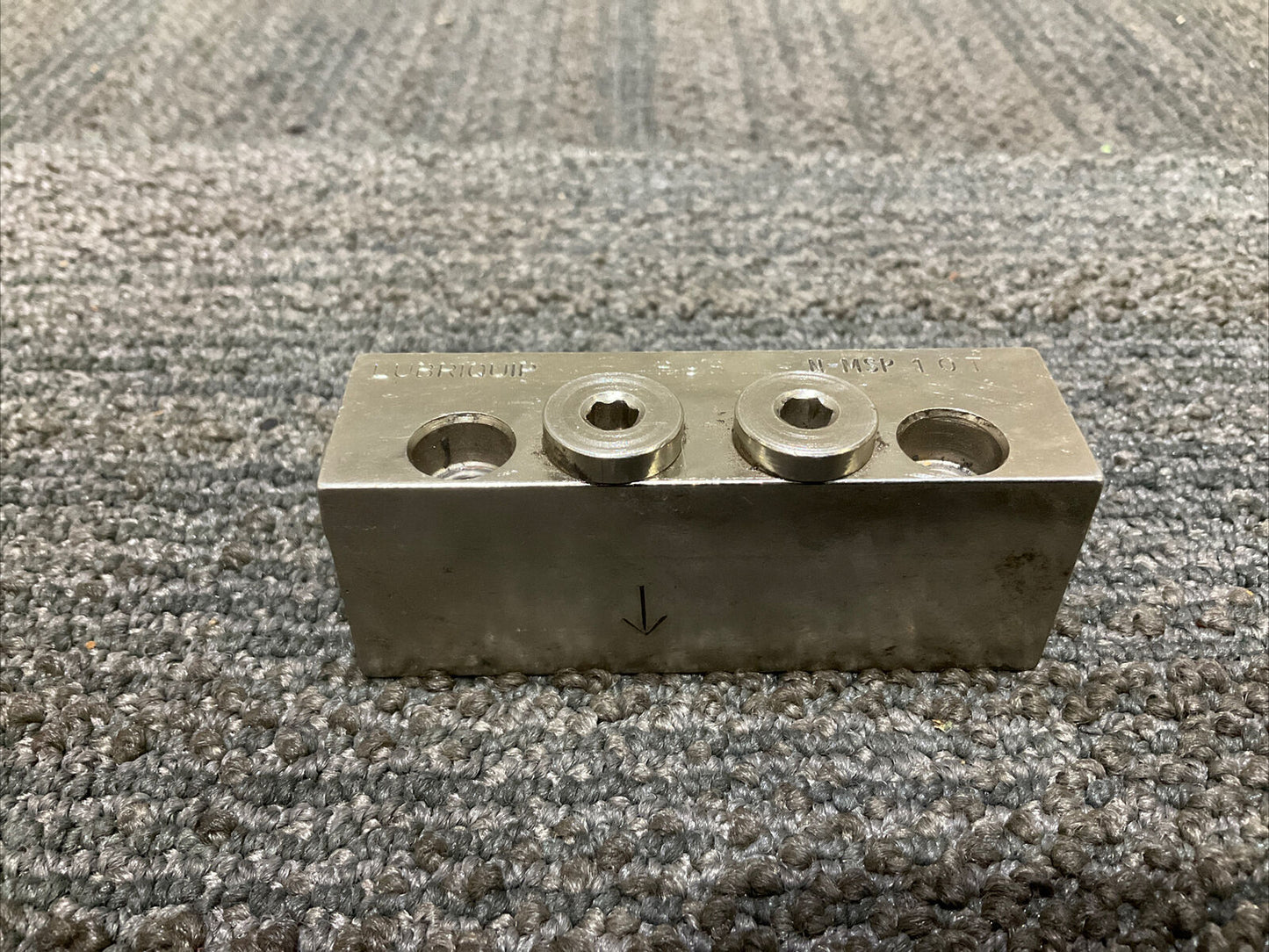 LUBRIQUIP N-MSP 10T DIVIDER VALVE 444 LOT OF 5