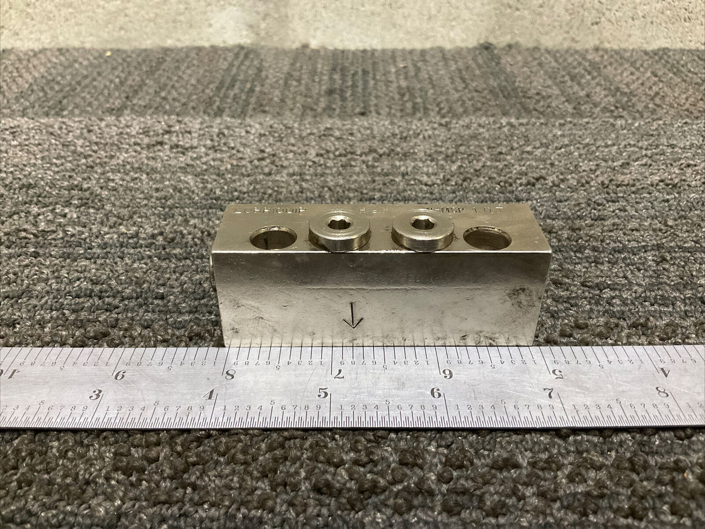 LUBRIQUIP N-MSP 10T DIVIDER VALVE 444 LOT OF 5