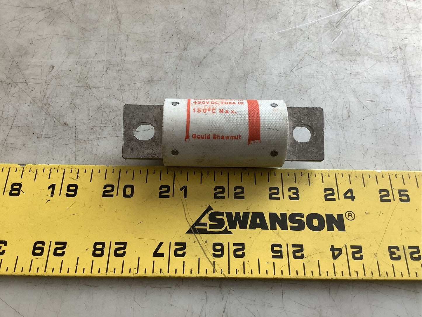 GOULD SHAWMUT A50P125-4 SEMICONDUCTOR FUSE 500VAC 450VDC 125A