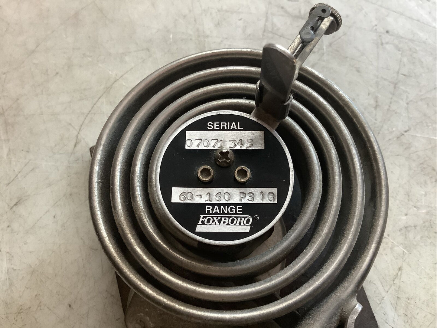 FOXBORO PRESSURE ELEMENT 60-160PSIG