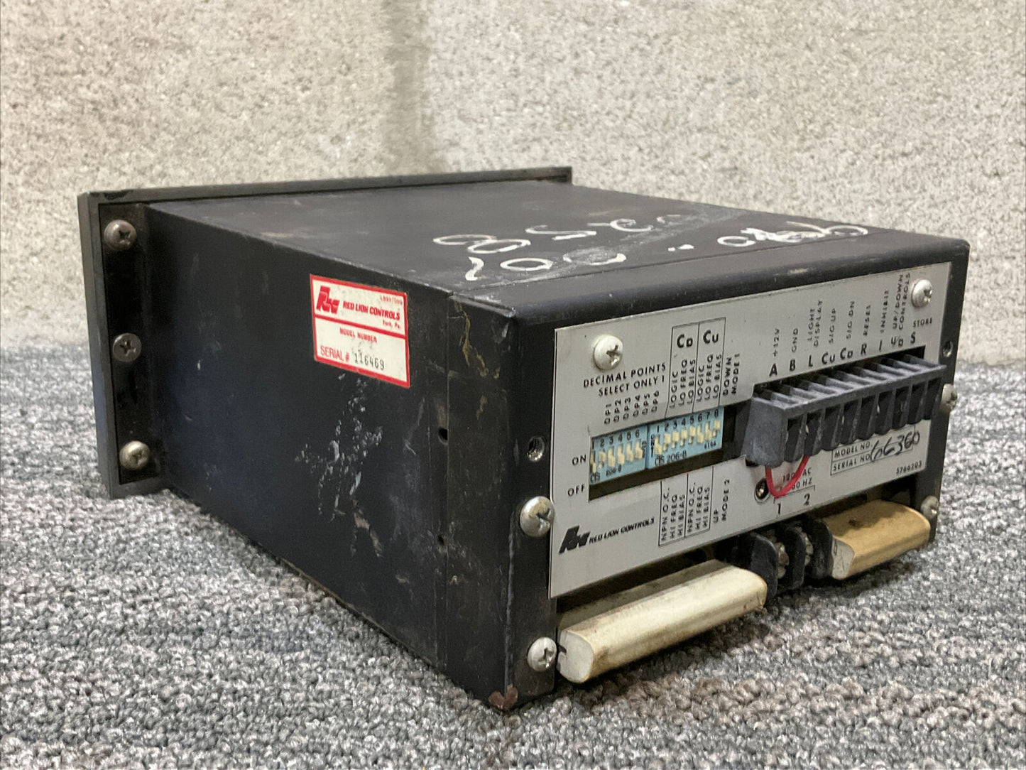 RED LION 66360 SERIES 600 RATE RATIO CONTROL 222