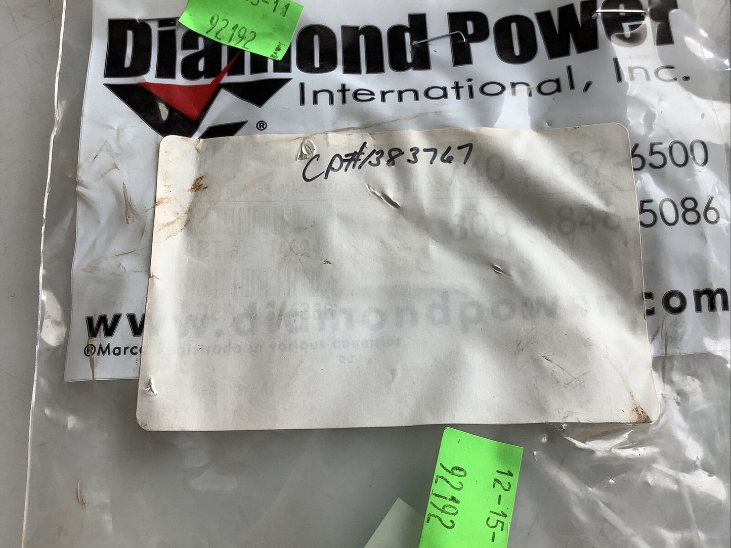 DIAMOND POWER 14604 SPACER 4IN OD X 2-15/16IN ID X 3/4IN THK