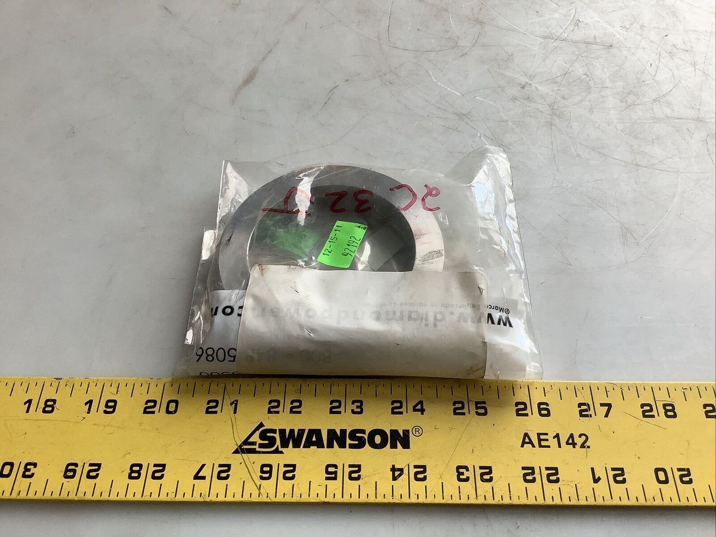 DIAMOND POWER 14604 SPACER 4IN OD X 2-15/16IN ID X 3/4IN THK