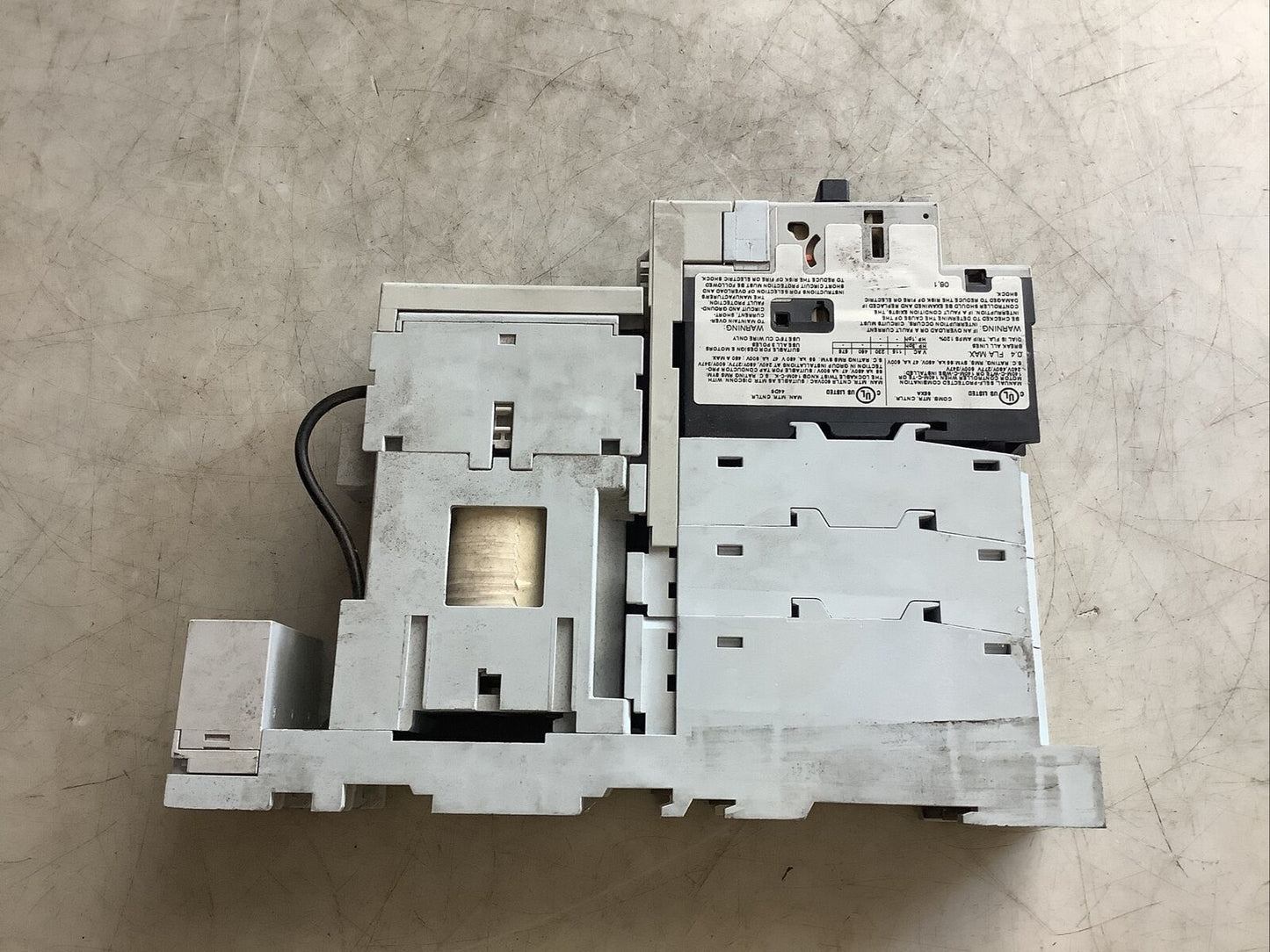 ALLEN BRADLEY 190S-ANDJ2-CA40C STARTER W/ 140M-C2E-A40 AND 100-C09D*10 999