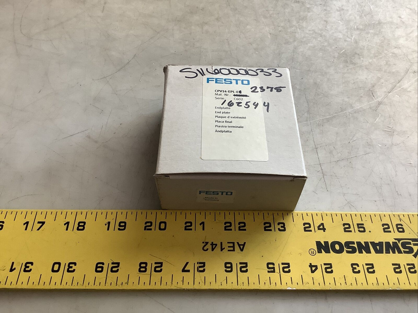 FESTO CPV14-VI VALVE MANIFOLD 999